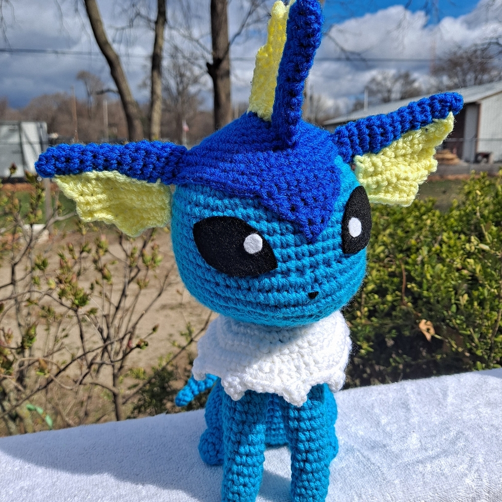 Pokemon Vaporeon Amigurumi (Crochet Toy)